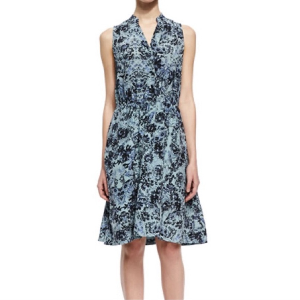 Rebecca Taylor “Kiku” Silk Georgette Floral Dress (size 2; fits 4) - LIKE NEW